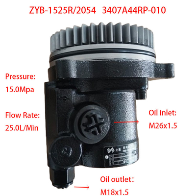 Voorraad Anhui Hualing Truck Parts 3407A44RP-010 Servo Steering Pump