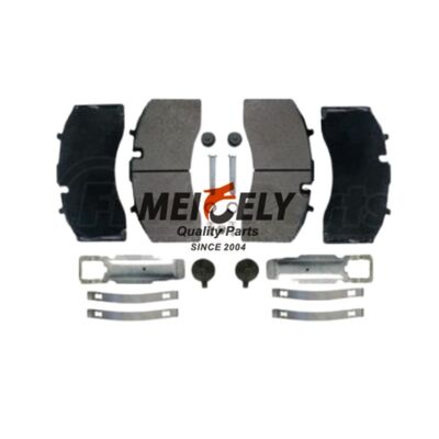 24069499 Bremspadset voor Mack-trucks met keramisch wrijvingsmateriaal, hittebestendig en laag slijtage