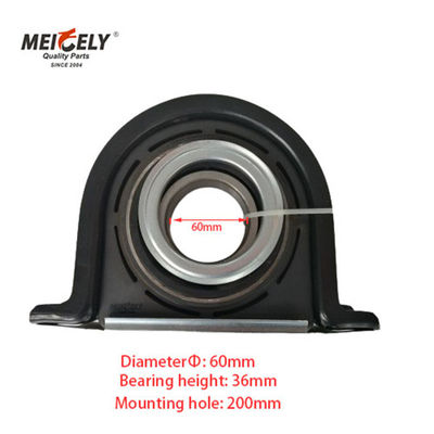 Staal+rubber aandrijfschacht middelsteunlagers 60mm*36mm*200mm Voor Daf/VOL-VO/Ive-co vrachtwagens