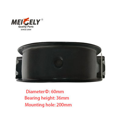 Staal+rubber aandrijfschacht middelsteunlagers 60mm*36mm*200mm Voor Daf/VOL-VO/Ive-co vrachtwagens