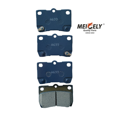 A699 Semi-metalen Keramische Autobremen Pad Voor Toyota