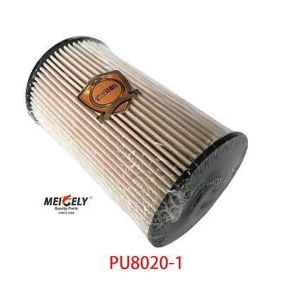 Voorraad PU8020/1 Truck Spare Parts Fuel Filter Element Voor SINOTRUK