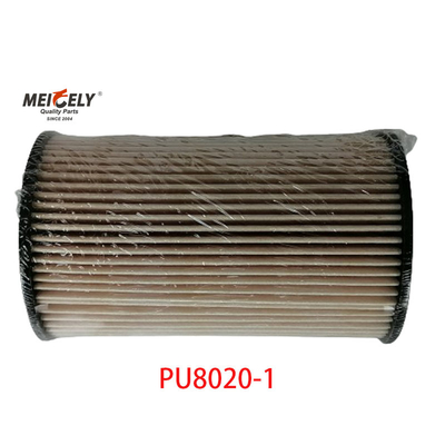 Voorraad PU8020/1 Truck Spare Parts Fuel Filter Element Voor SINOTRUK