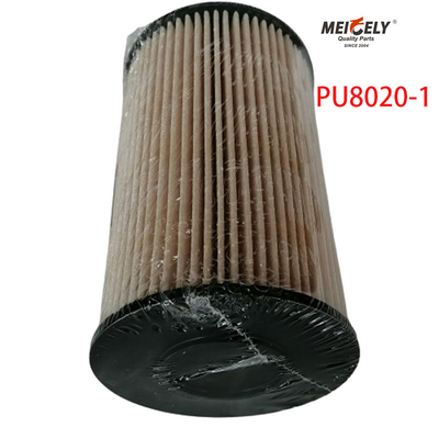 Voorraad PU8020/1 Truck Spare Parts Fuel Filter Element Voor SINOTRUK