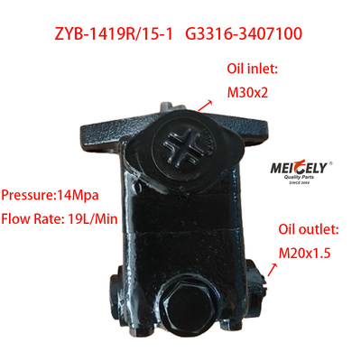 Op voorraad Nieuwe Yuchai Motor OE G3316-3407100 Servo stuurpomp