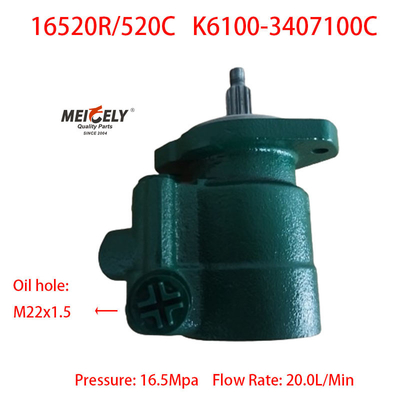 Voorraad zware vrachtwagen Yuchai YC6K460-30 Motor Power Steering Pump