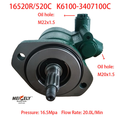 Voorraad zware vrachtwagen Yuchai YC6K460-30 Motor Power Steering Pump