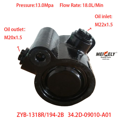 Voorraad Nieuwe Dongfeng Jiatai ZYB-1318R/194-2B Servo Steering Pump