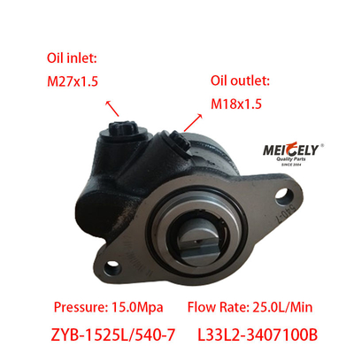 Steeringpomp L33L2-3407100B voor Yuchai aardgasmotor