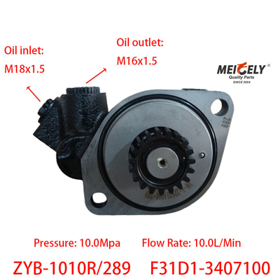 Nieuwe OE ZYB-1010R/289 Yuchai Motor Steering Pump
