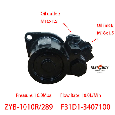 Nieuwe OE ZYB-1010R/289 Yuchai Motor Steering Pump