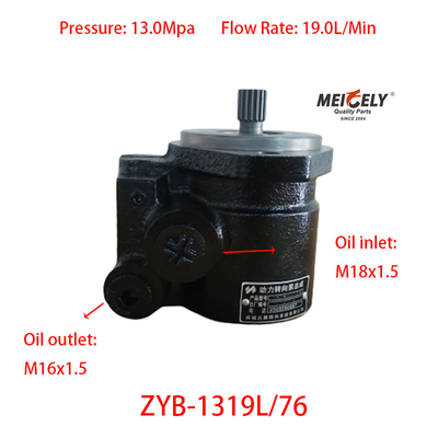 Steering Booster Pump ZYB-1319L/76 voor Jiefang Dual Axle King