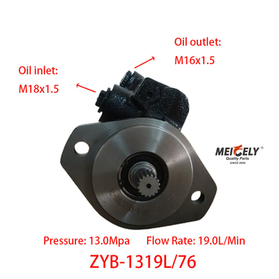 Steering Booster Pump ZYB-1319L/76 voor Jiefang Dual Axle King