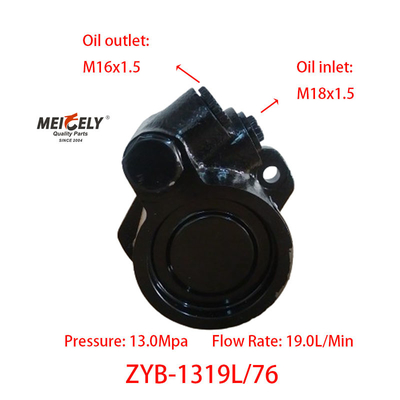 Steering Booster Pump ZYB-1319L/76 voor Jiefang Dual Axle King