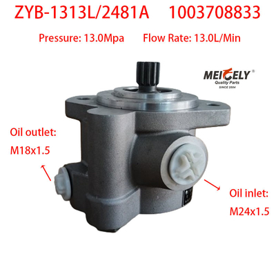 YANGCHAI ZYB-1313L/2481A Servo Steering Pump 1003708833