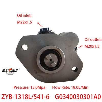 G0340030301A0 Yuchai Motor Booster Pump Steering Pump