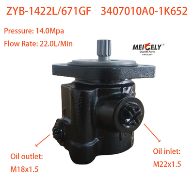 Vermogensbesturingspomp voor Cummins ISDE dieselmotoren ZYB-1422L/671GF