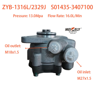 Goedkope ZYB-1316L/2329J Booster Pump Power Steering Pump Voor Yuchai Motor