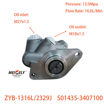 Goedkope ZYB-1316L/2329J Booster Pump Power Steering Pump Voor Yuchai Motor