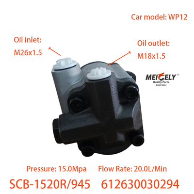 Weichai Power Steering Pumps 612630030294 Voor Weichai WP12 motor