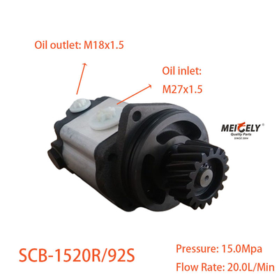SCB-1520R/92S High Performance New Steering Pump Voor Weichai