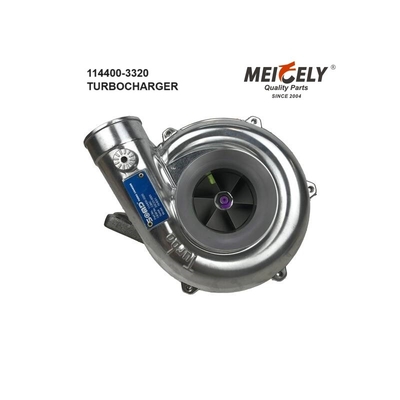 Turbocompressor RHE6 114400-3320 VA720015 114400-3320 E61CND-S0015G 6T611 Hitachi Graafmachine EX200-5 met 6BG1T-motor