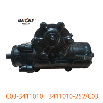 C03-3411010 Voor FAW Jiefang Dual Front Axle Steering Gear Assembly