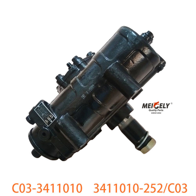 C03-3411010 Voor FAW Jiefang Dual Front Axle Steering Gear Assembly