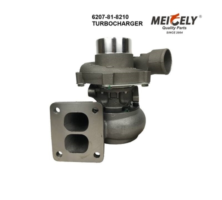 Turbocompressor T04B59 6207-81-8210 Voor Komatsu graafmachine PC200-5 met S6D95-motor