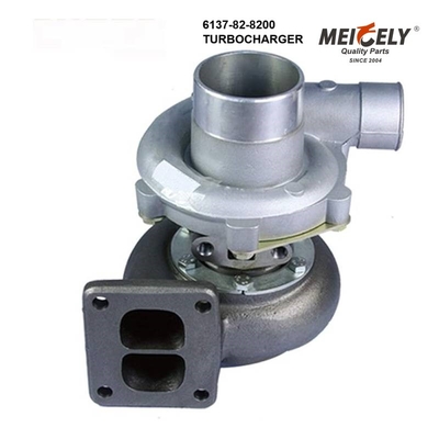 Turbocompressor TO4E53 6137-82-8200 voor Komatsu Motor S6D105 Graafmachine PC200-3
