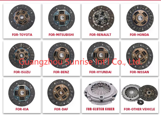 Auto Truck Parts Clutch Disc 31250-E0640 430mm Voor HINO