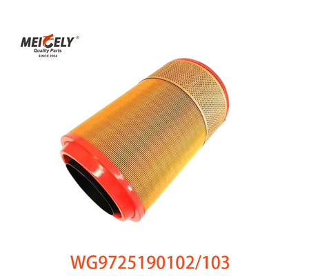 Air Filter Core WG9725190102 Voor SINOTRUK HOWO WG9725190103