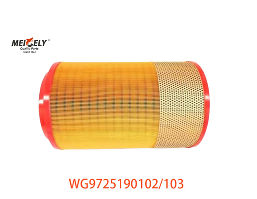 Air Filter Core WG9725190102 Voor SINOTRUK HOWO WG9725190103