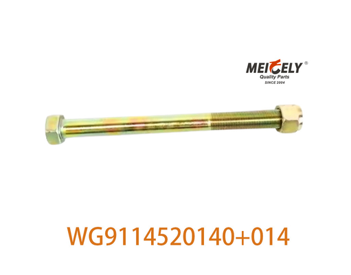Oorspronkelijke WG9114520140+014 Toepassen voor HOWO Front Steel Plate Center Bolt