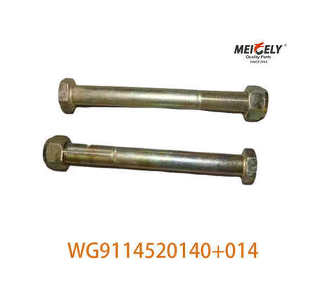Oorspronkelijke WG9114520140+014 Toepassen voor HOWO Front Steel Plate Center Bolt