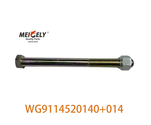 Oorspronkelijke WG9114520140+014 Toepassen voor HOWO Front Steel Plate Center Bolt