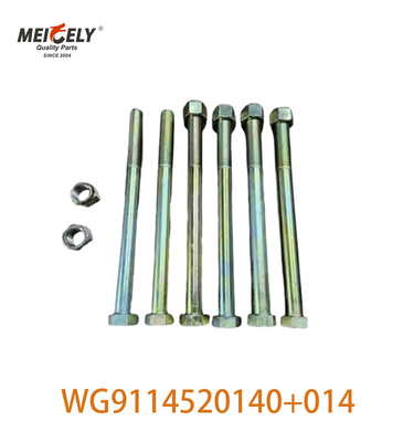 Oorspronkelijke WG9114520140+014 Toepassen voor HOWO Front Steel Plate Center Bolt