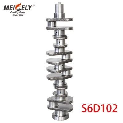 S4D102 S6D102 S6D107 S6D125 Gemaakte gietijzeren krukas voor graafmachines