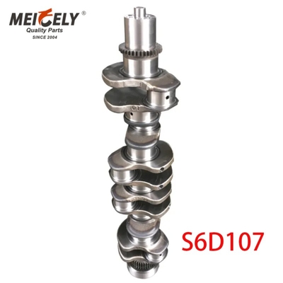S4D102 S6D102 S6D107 S6D125 Gemaakte gietijzeren krukas voor graafmachines