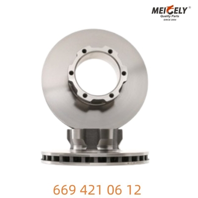 Forged Steel 669 421 06 12 Brake Disc Unrivaled Strength Voor Mercedes-Benz