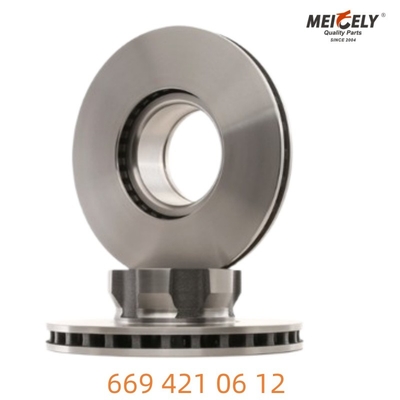 Forged Steel 669 421 06 12 Brake Disc Unrivaled Strength Voor Mercedes-Benz