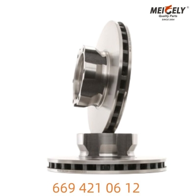 Forged Steel 669 421 06 12 Brake Disc Unrivaled Strength Voor Mercedes-Benz
