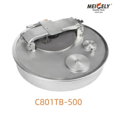 C801TB-500 Gietijzeren hoepelmanhole-dekking Ideaal afdichtingsmiddel voor tankwagens