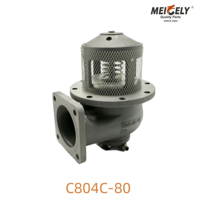 C804C-80 Onderklep van een wegbrandstoftanker