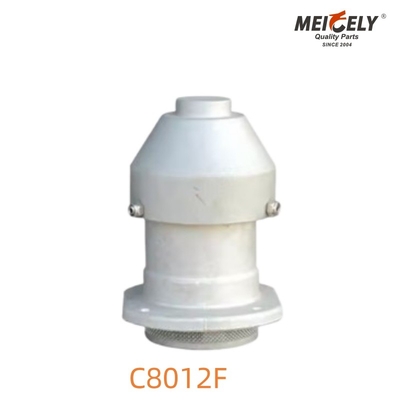 C8012F Ventilaat van roestvrij staal van het type buitenflens PV-uitlaatklep