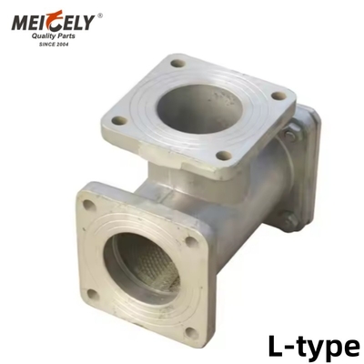 Hoogwaardige L-type filter-slipklep voor water tank truck DN65/80