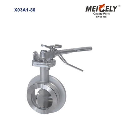 Sanitary Aseptic Sampling Valve Flange Widdop Butterfly Valve Voor Water Tank Truck
