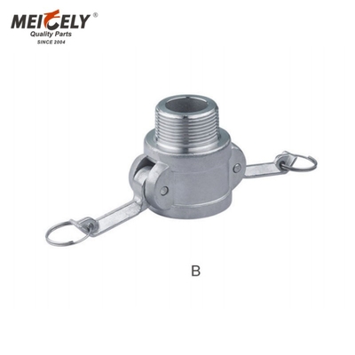 Aluminiumlegering van hoge kwaliteit kogelventil snelle koppeling A/B/DC/DP voor water tank truck