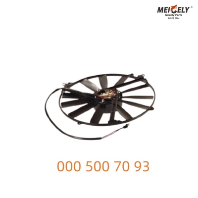 Mercedes-Benz Radiator ventilator assemblage onderdeel nummer 000 500 70 93