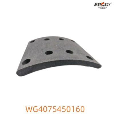 WG4075450160 Howo remkussels Betrouwbaar wrijvingsmateriaal voor optimaal remvermogen